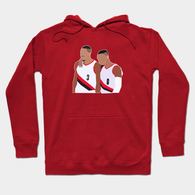 Damian Lillard + CJ McCollum Hoodie by xavierjfong